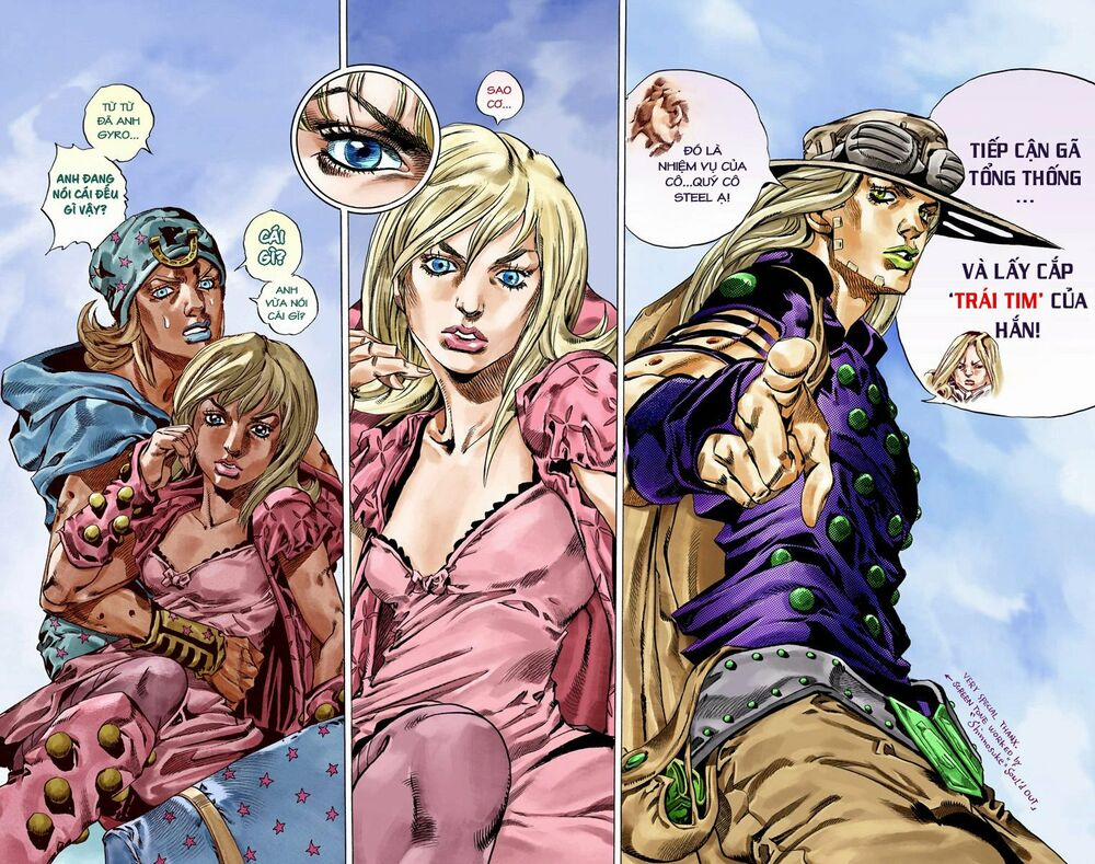 manhwax10.com - Truyện Manhwa Cuộc Phiêu Lưu Bí Ẩn Phần 7: Steel Ball Run Chương 40 Trang 27