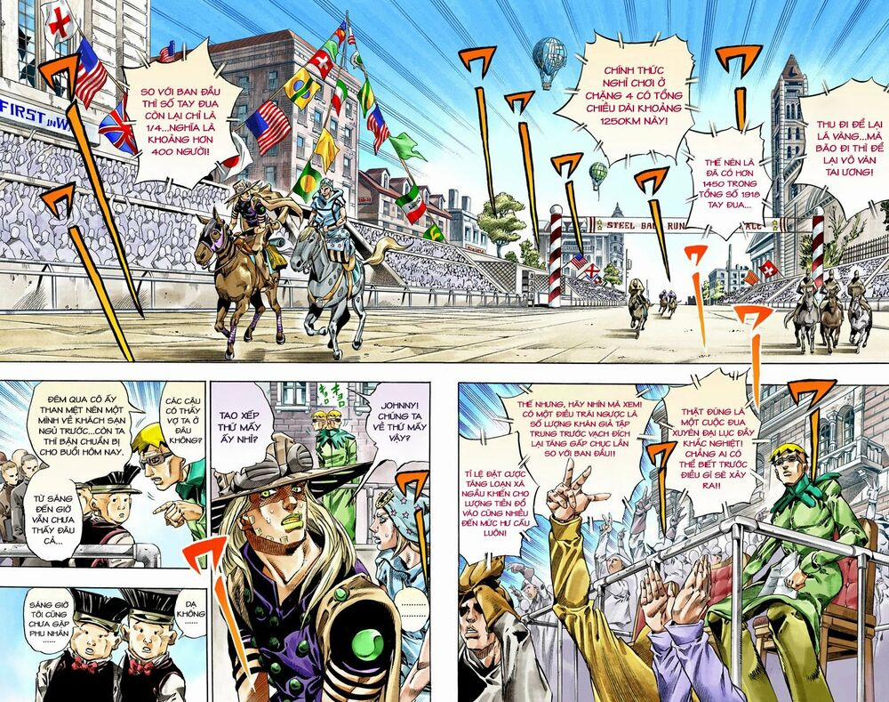 manhwax10.com - Truyện Manhwa Cuộc Phiêu Lưu Bí Ẩn Phần 7: Steel Ball Run Chương 40 Trang 4