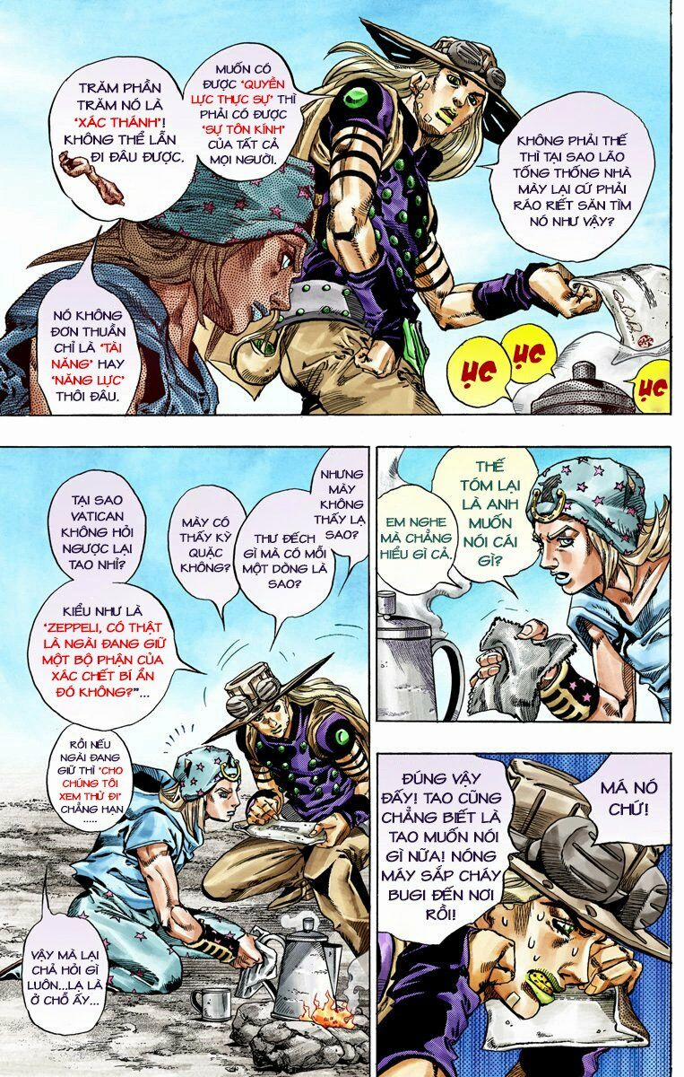 manhwax10.com - Truyện Manhwa Cuộc Phiêu Lưu Bí Ẩn Phần 7: Steel Ball Run Chương 41 Trang 9