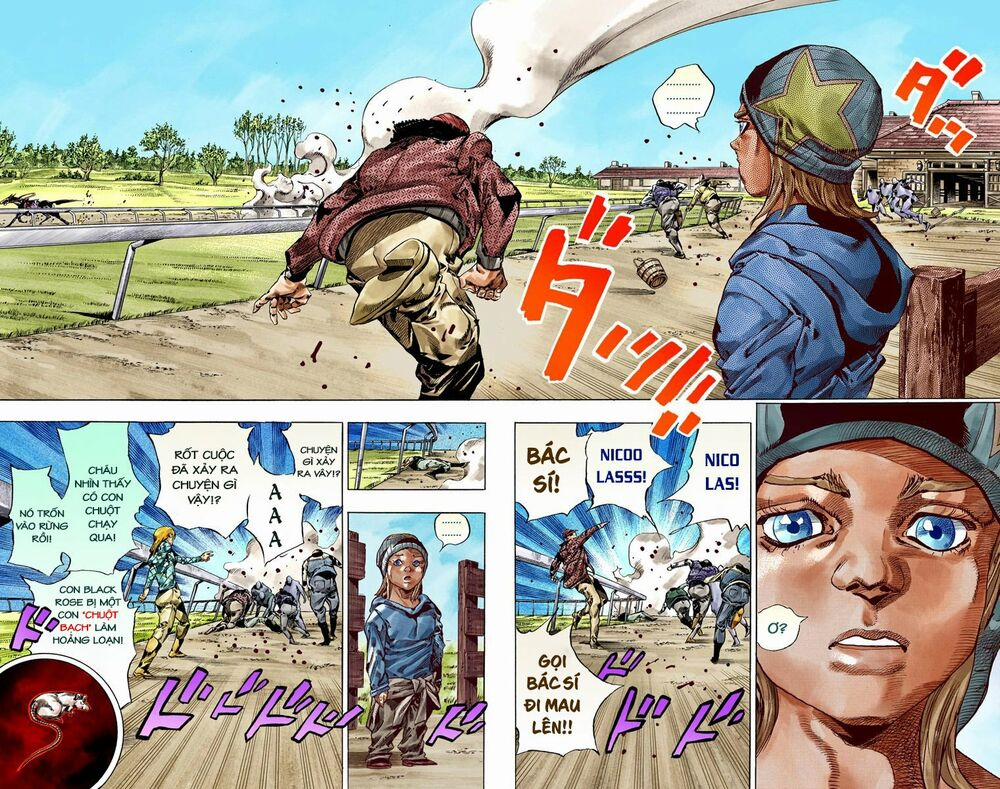 manhwax10.com - Truyện Manhwa Cuộc Phiêu Lưu Bí Ẩn Phần 7: Steel Ball Run Chương 42 Trang 16