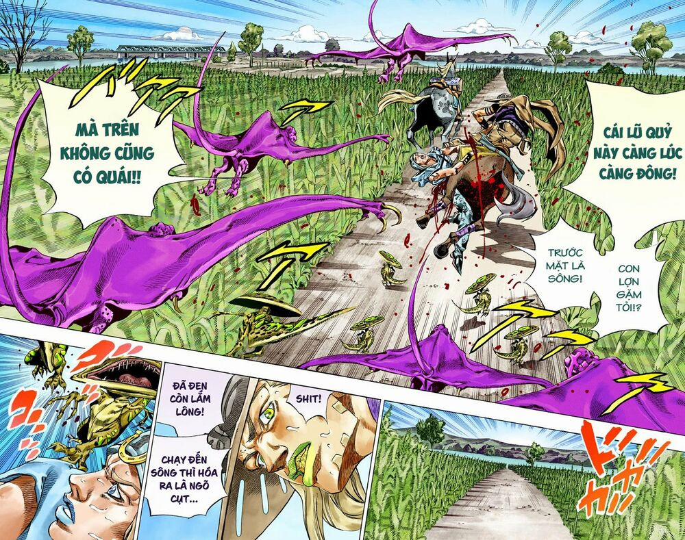 manhwax10.com - Truyện Manhwa Cuộc Phiêu Lưu Bí Ẩn Phần 7: Steel Ball Run Chương 42 Trang 35