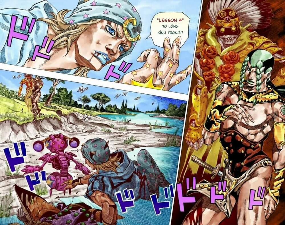 manhwax10.com - Truyện Manhwa Cuộc Phiêu Lưu Bí Ẩn Phần 7: Steel Ball Run Chương 44 Trang 23