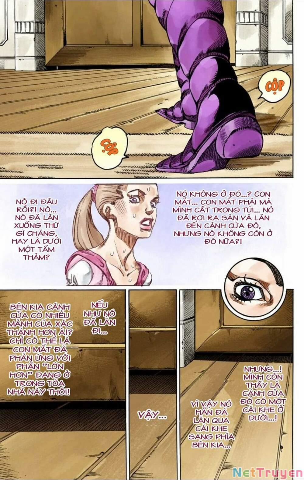 manhwax10.com - Truyện Manhwa Cuộc Phiêu Lưu Bí Ẩn Phần 7: Steel Ball Run Chương 61 Trang 17