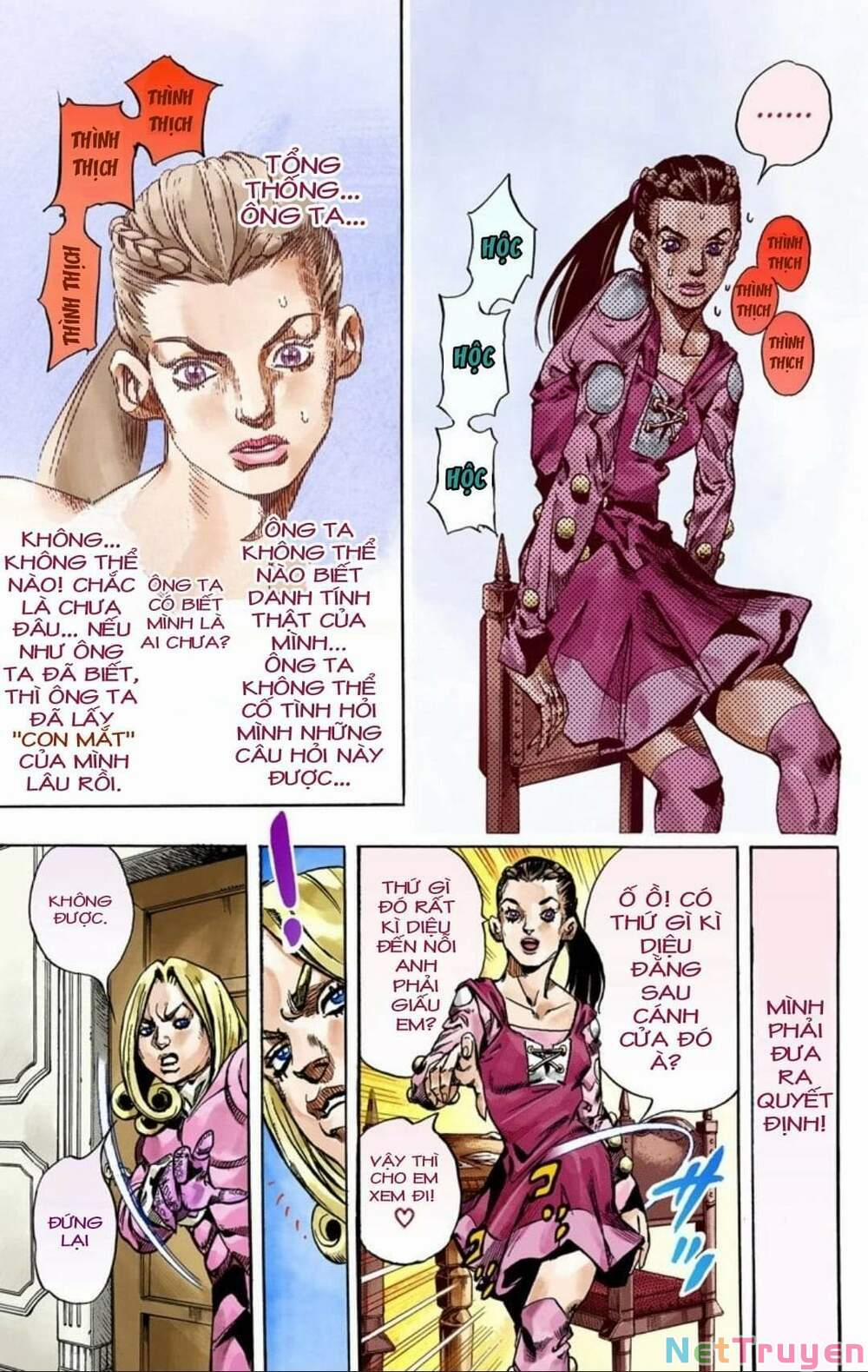 manhwax10.com - Truyện Manhwa Cuộc Phiêu Lưu Bí Ẩn Phần 7: Steel Ball Run Chương 61 Trang 19