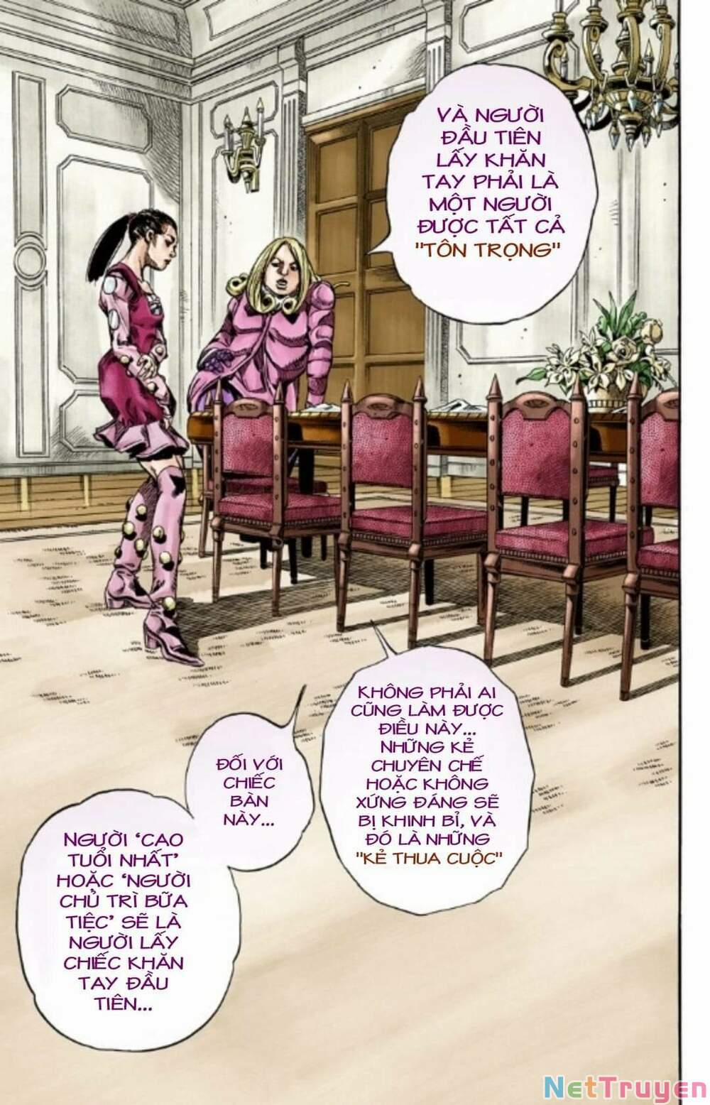 manhwax10.com - Truyện Manhwa Cuộc Phiêu Lưu Bí Ẩn Phần 7: Steel Ball Run Chương 61 Trang 27