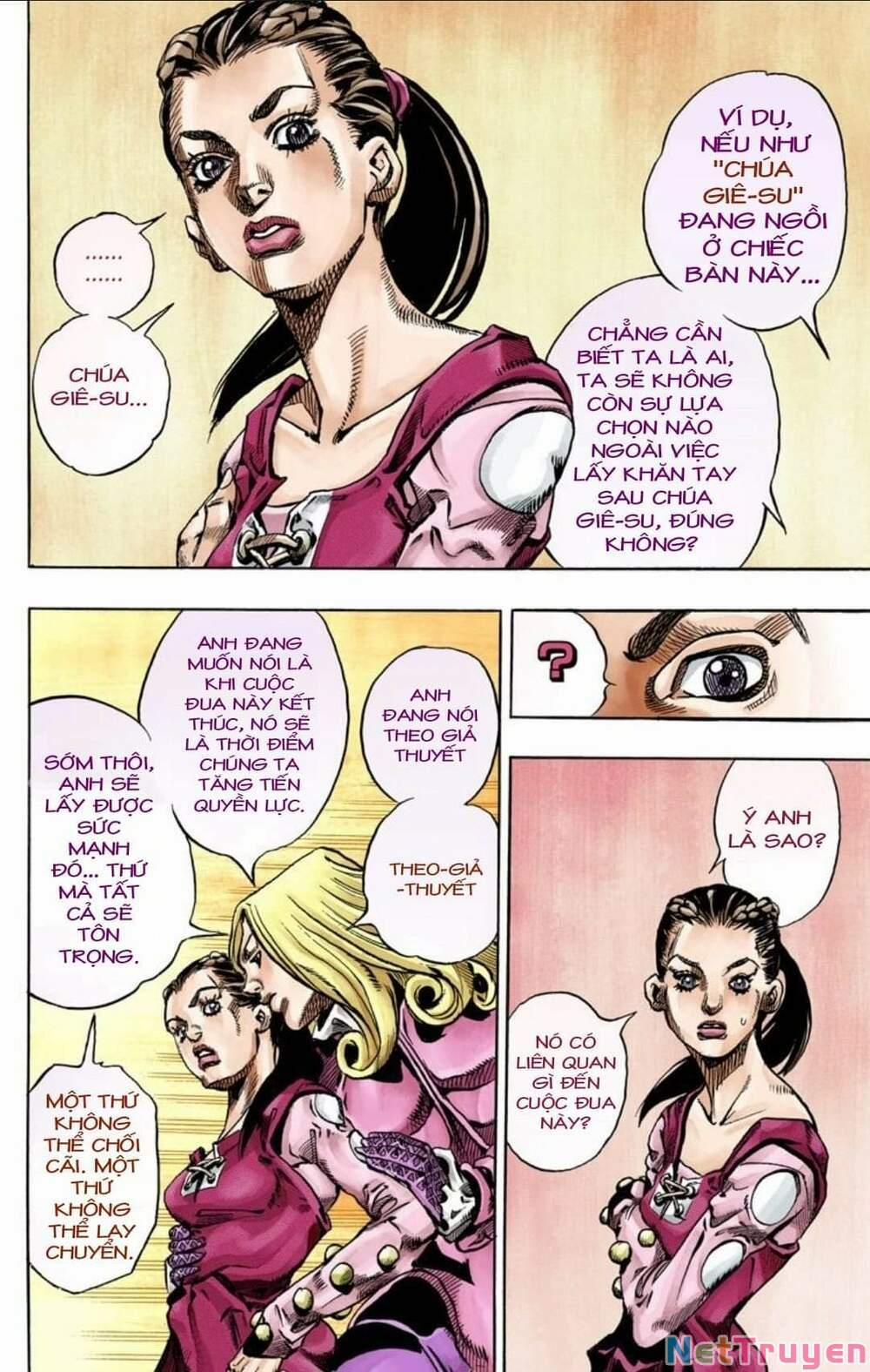 manhwax10.com - Truyện Manhwa Cuộc Phiêu Lưu Bí Ẩn Phần 7: Steel Ball Run Chương 61 Trang 28