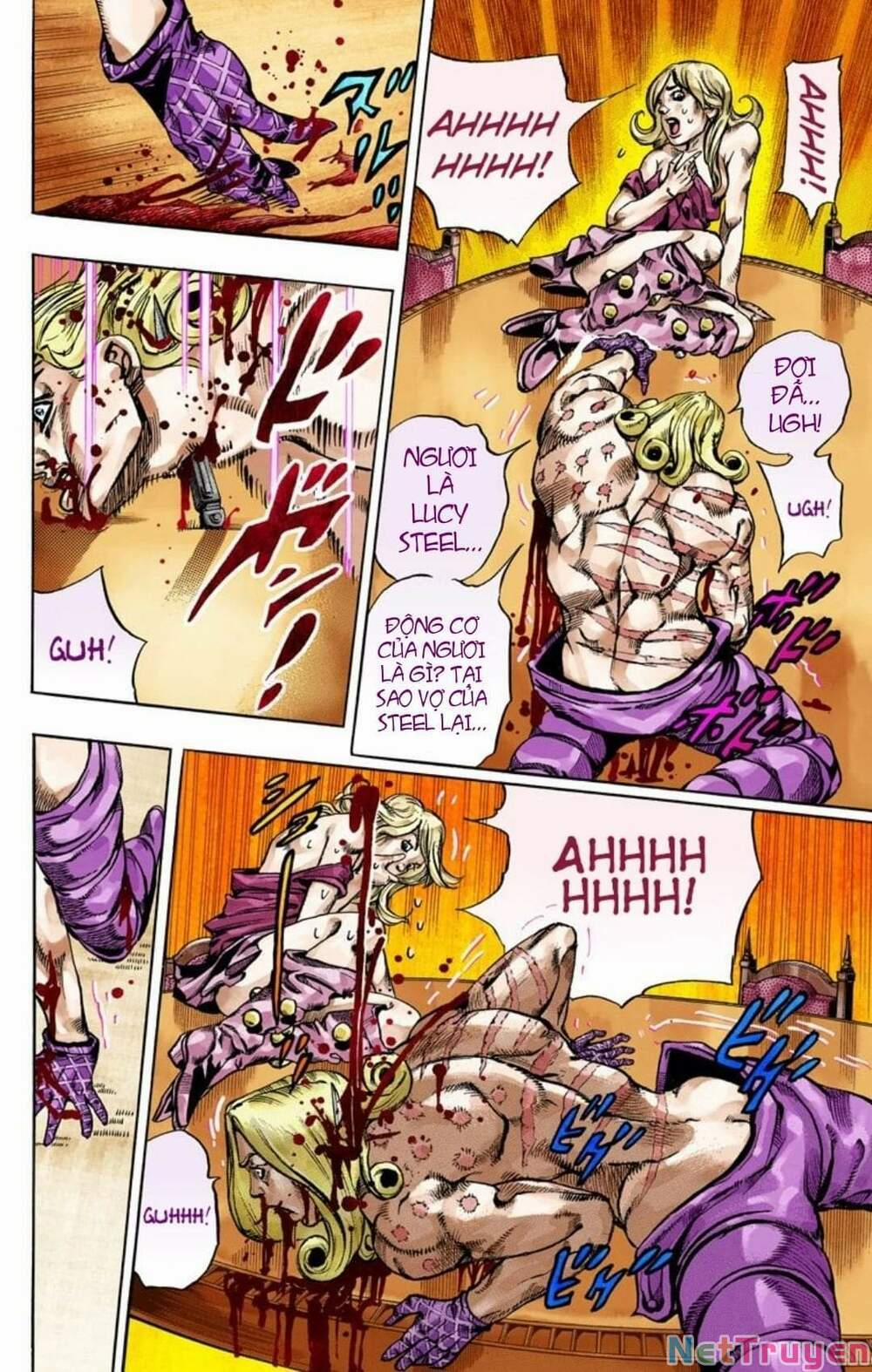 manhwax10.com - Truyện Manhwa Cuộc Phiêu Lưu Bí Ẩn Phần 7: Steel Ball Run Chương 61 Trang 45