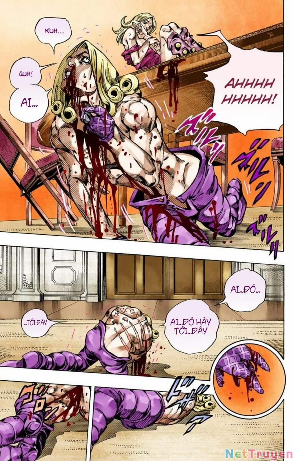 manhwax10.com - Truyện Manhwa Cuộc Phiêu Lưu Bí Ẩn Phần 7: Steel Ball Run Chương 61 Trang 46