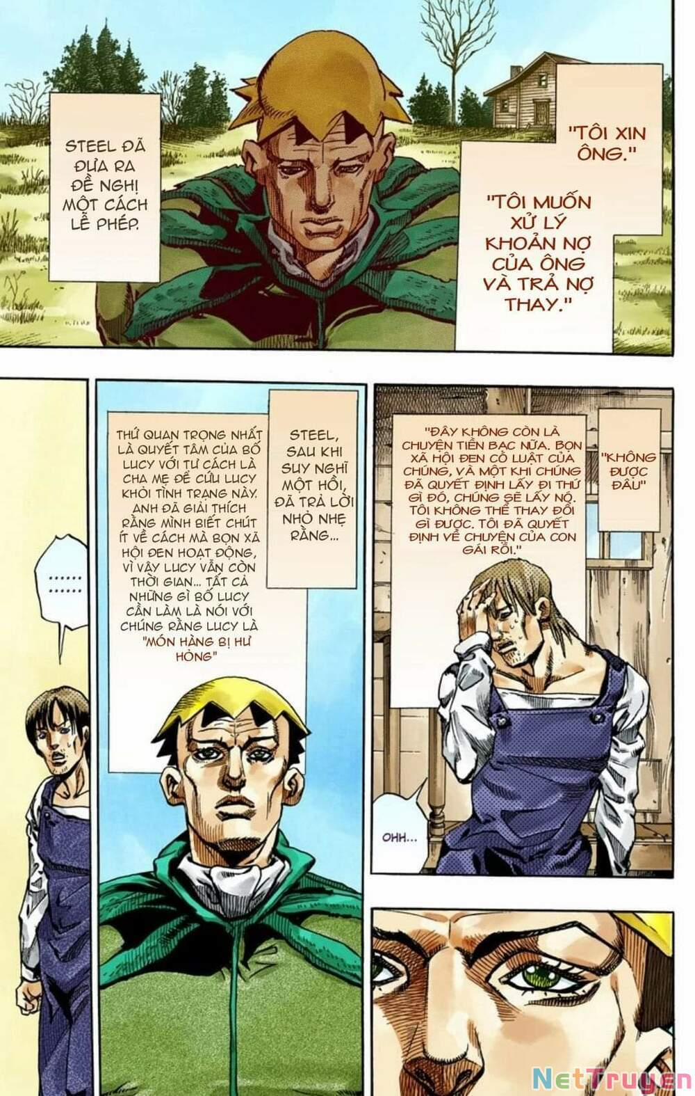 manhwax10.com - Truyện Manhwa Cuộc Phiêu Lưu Bí Ẩn Phần 7: Steel Ball Run Chương 61 Trang 7