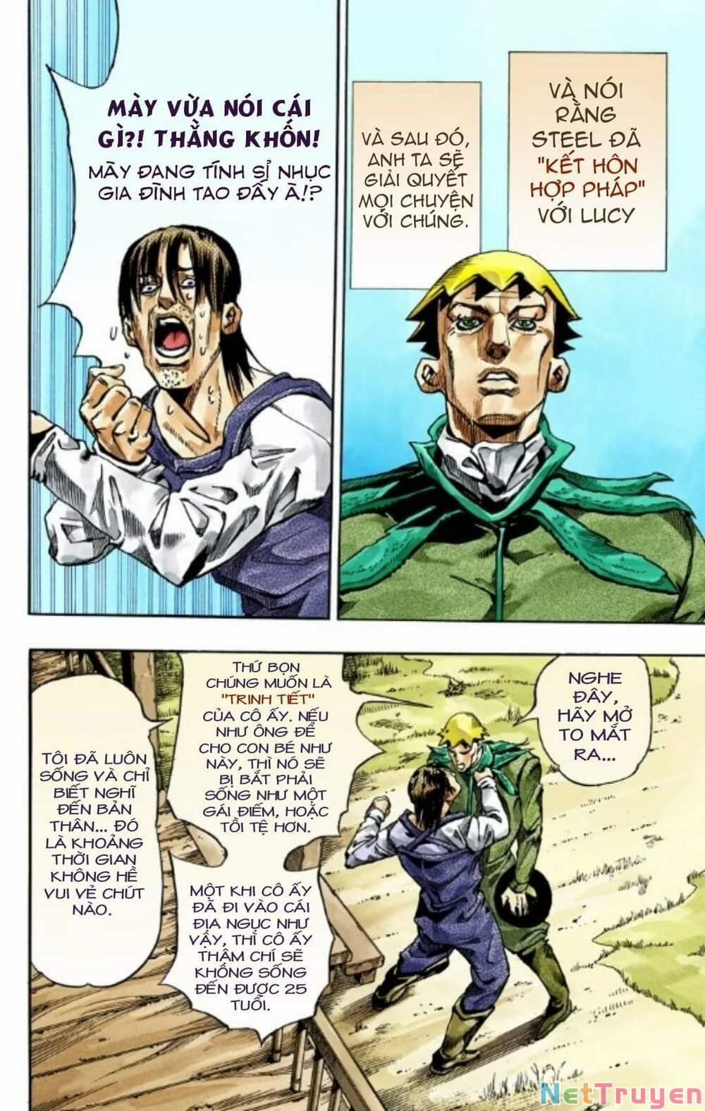 manhwax10.com - Truyện Manhwa Cuộc Phiêu Lưu Bí Ẩn Phần 7: Steel Ball Run Chương 61 Trang 8