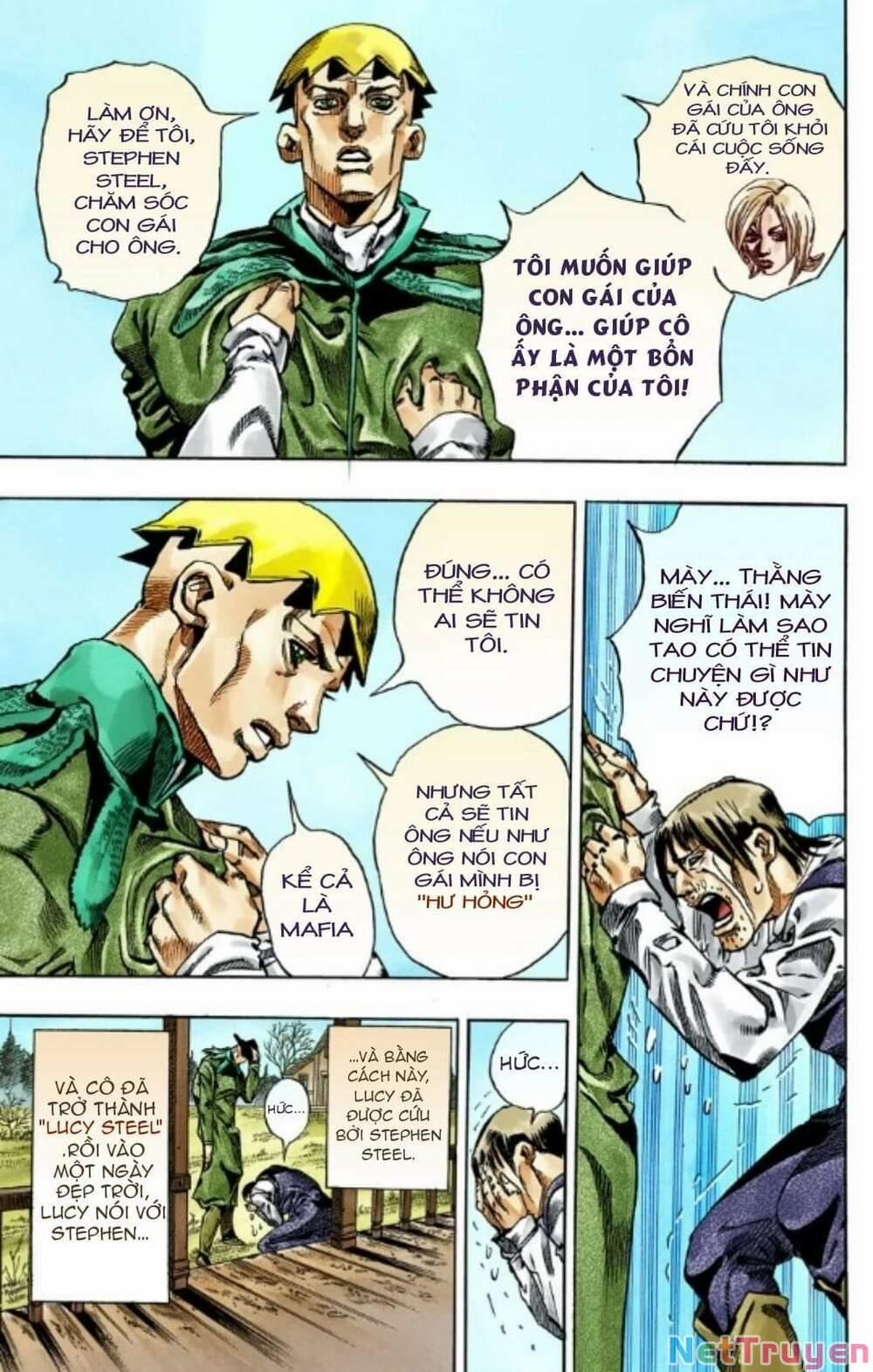 manhwax10.com - Truyện Manhwa Cuộc Phiêu Lưu Bí Ẩn Phần 7: Steel Ball Run Chương 61 Trang 9