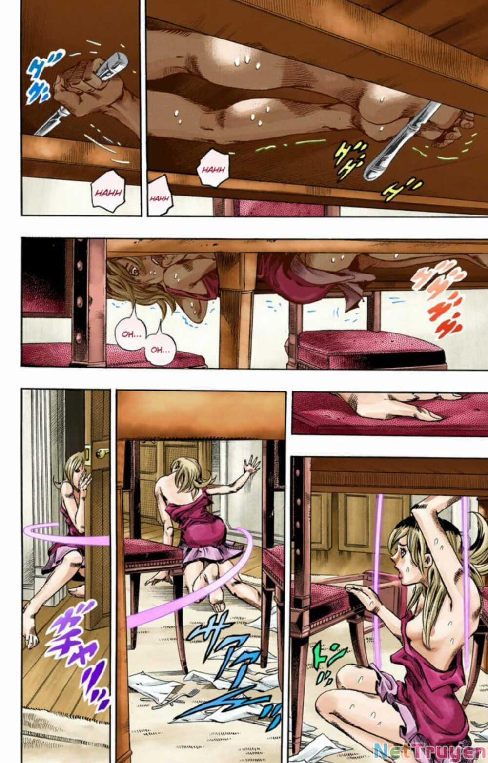 manhwax10.com - Truyện Manhwa Cuộc Phiêu Lưu Bí Ẩn Phần 7: Steel Ball Run Chương 62 Trang 10