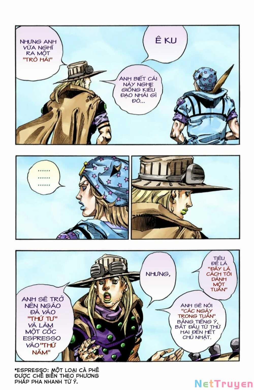 manhwax10.com - Truyện Manhwa Cuộc Phiêu Lưu Bí Ẩn Phần 7: Steel Ball Run Chương 63 Trang 4