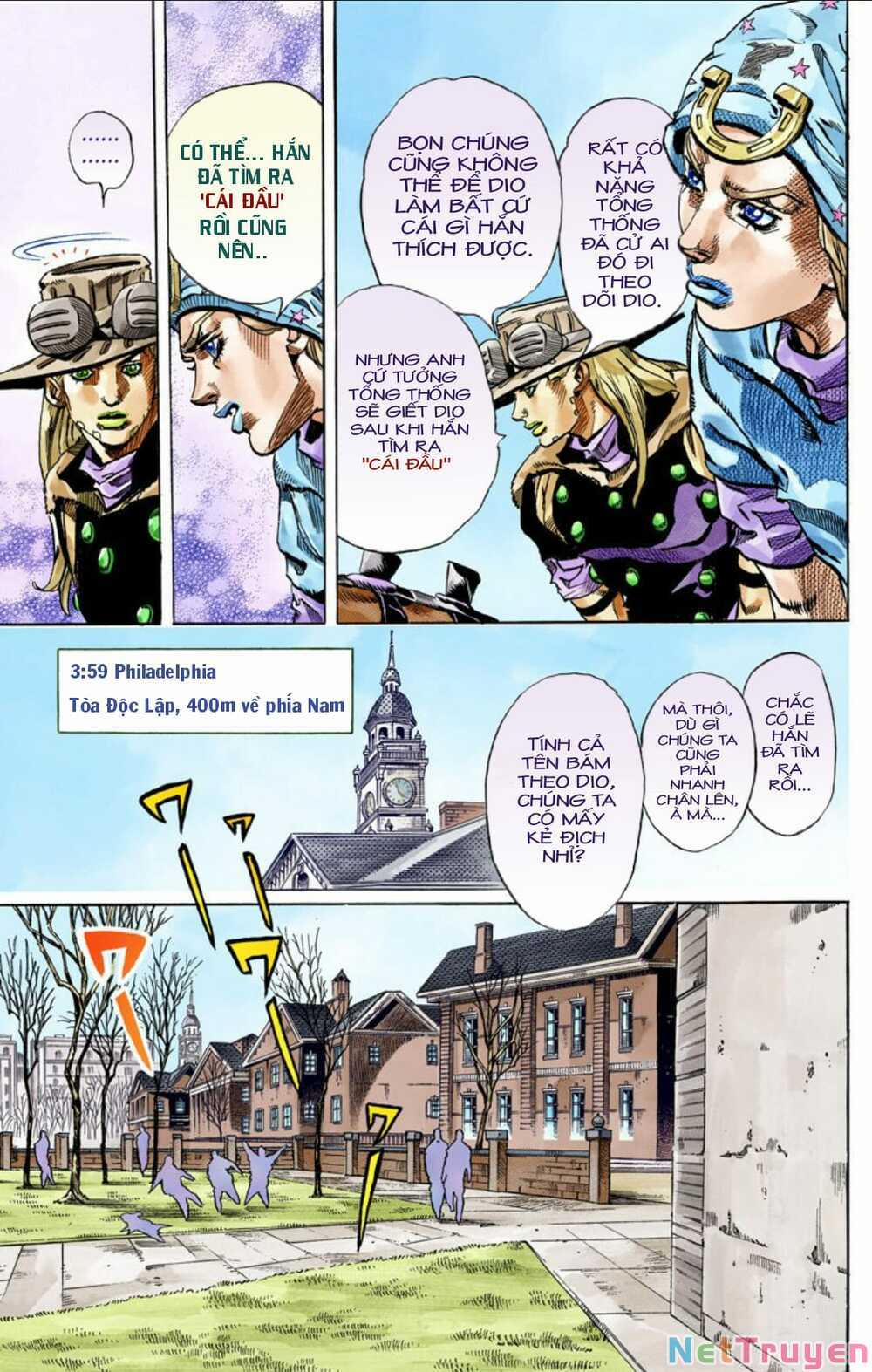 manhwax10.com - Truyện Manhwa Cuộc Phiêu Lưu Bí Ẩn Phần 7: Steel Ball Run Chương 64 Trang 11