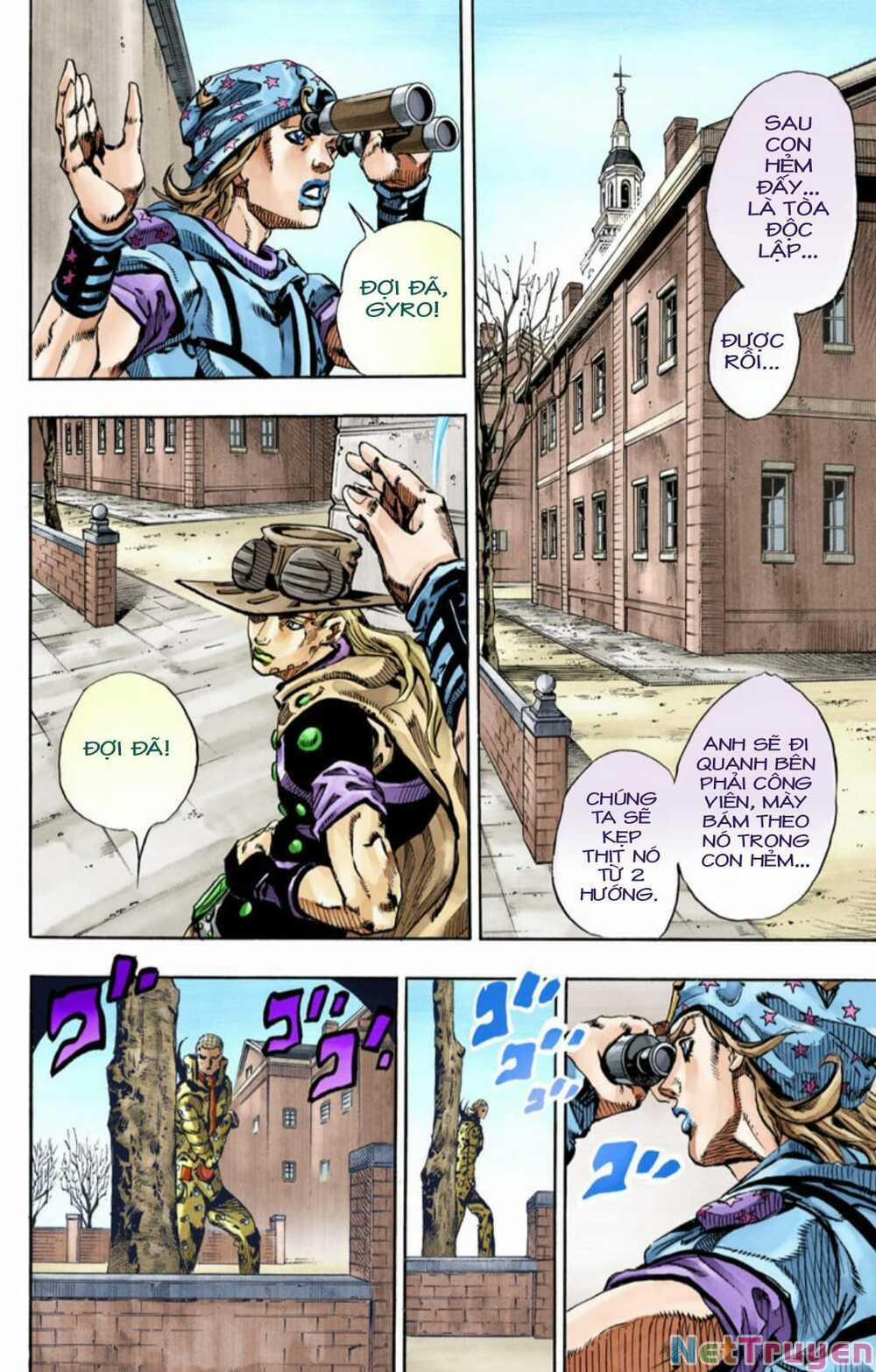 manhwax10.com - Truyện Manhwa Cuộc Phiêu Lưu Bí Ẩn Phần 7: Steel Ball Run Chương 64 Trang 13