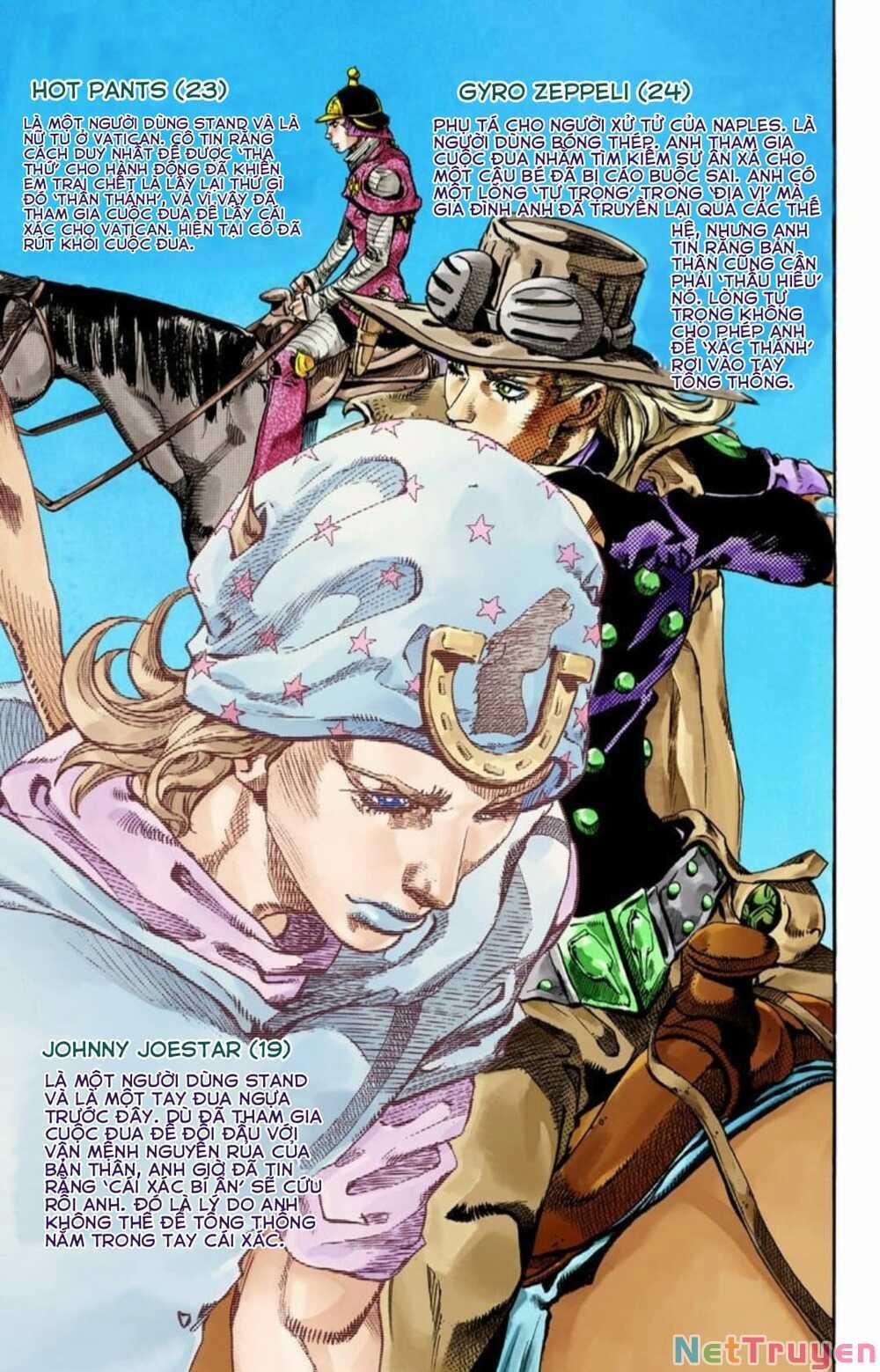 manhwax10.com - Truyện Manhwa Cuộc Phiêu Lưu Bí Ẩn Phần 7: Steel Ball Run Chương 64 Trang 6