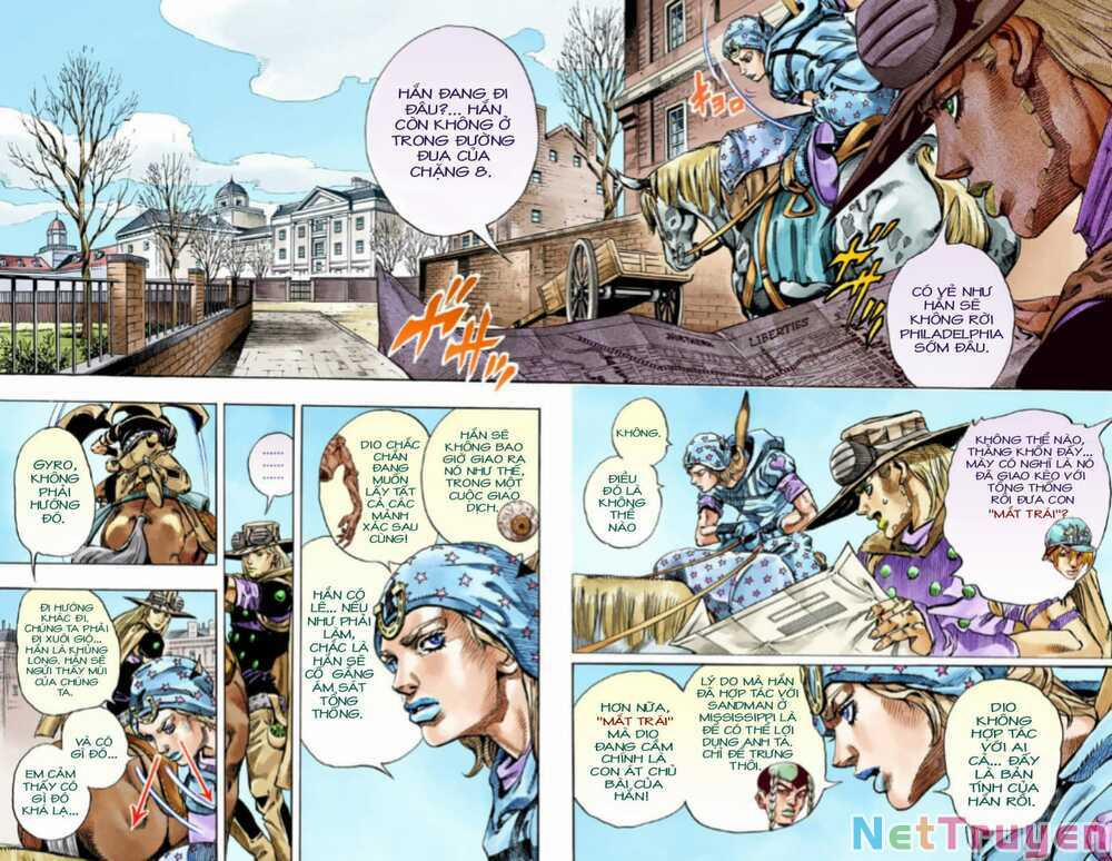 manhwax10.com - Truyện Manhwa Cuộc Phiêu Lưu Bí Ẩn Phần 7: Steel Ball Run Chương 64 Trang 9