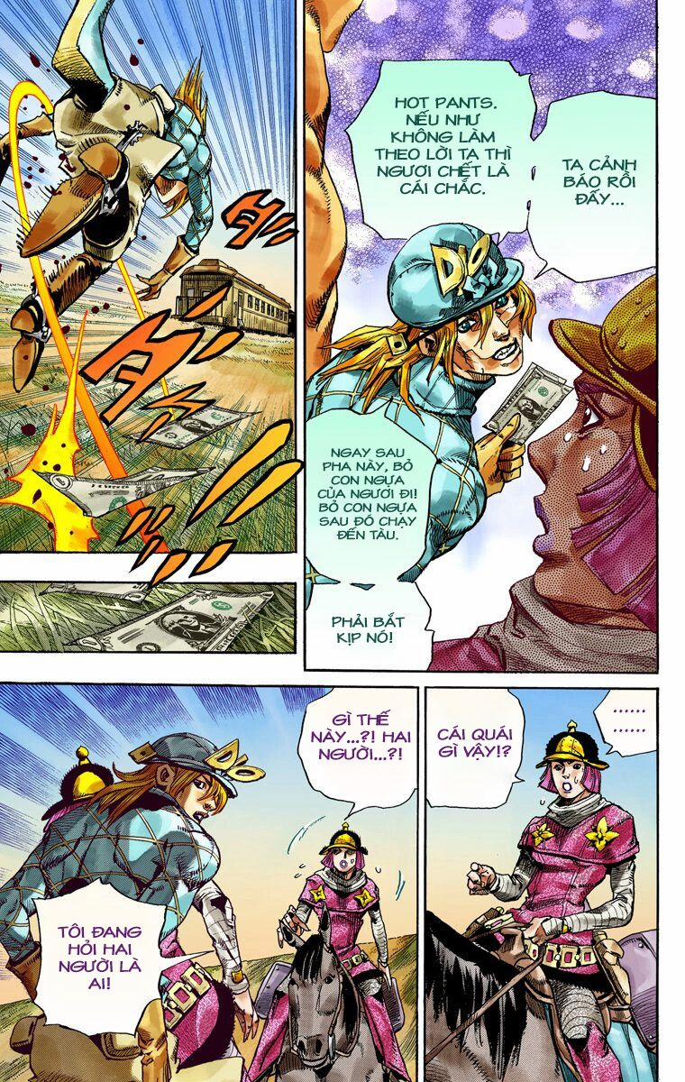 manhwax10.com - Truyện Manhwa Cuộc Phiêu Lưu Bí Ẩn Phần 7: Steel Ball Run Chương 74 Trang 27