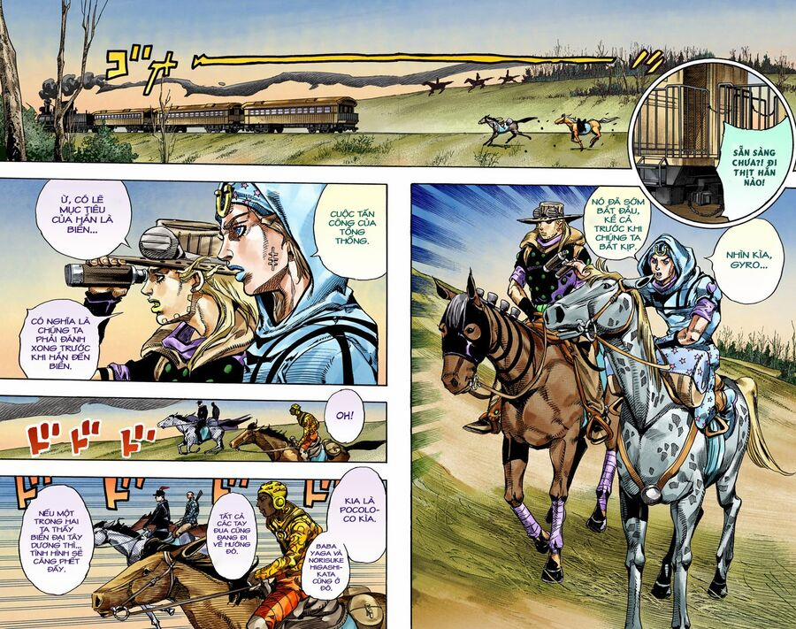 manhwax10.com - Truyện Manhwa Cuộc Phiêu Lưu Bí Ẩn Phần 7: Steel Ball Run Chương 74 Trang 46