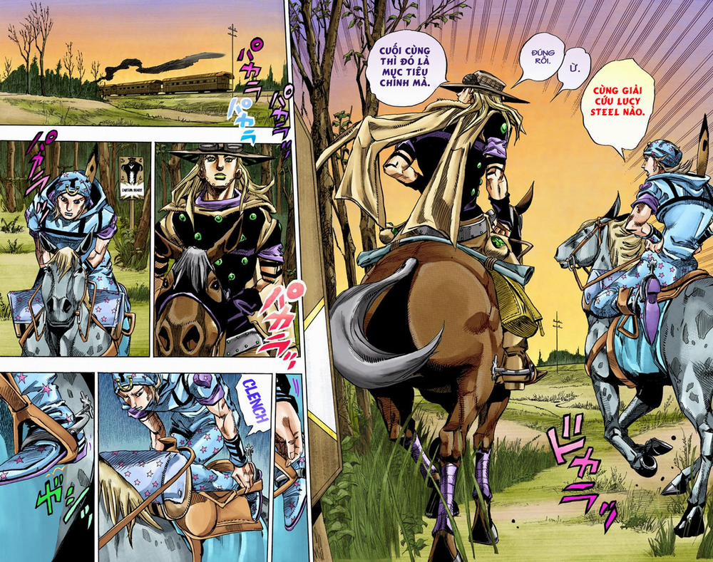 manhwax10.com - Truyện Manhwa Cuộc Phiêu Lưu Bí Ẩn Phần 7: Steel Ball Run Chương 76 Trang 17