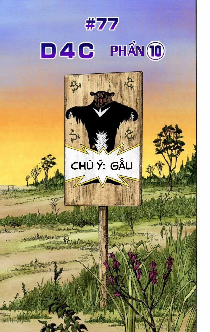 manhwax10.com - Truyện Manhwa Cuộc Phiêu Lưu Bí Ẩn Phần 7: Steel Ball Run Chương 77 Trang 2