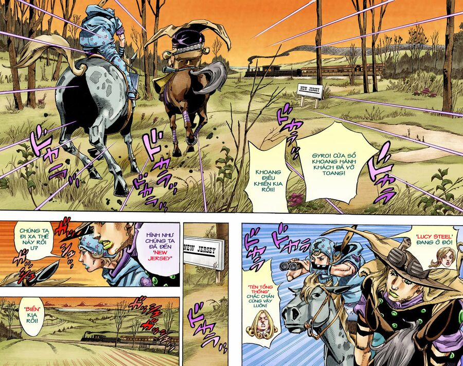 manhwax10.com - Truyện Manhwa Cuộc Phiêu Lưu Bí Ẩn Phần 7: Steel Ball Run Chương 77 Trang 9