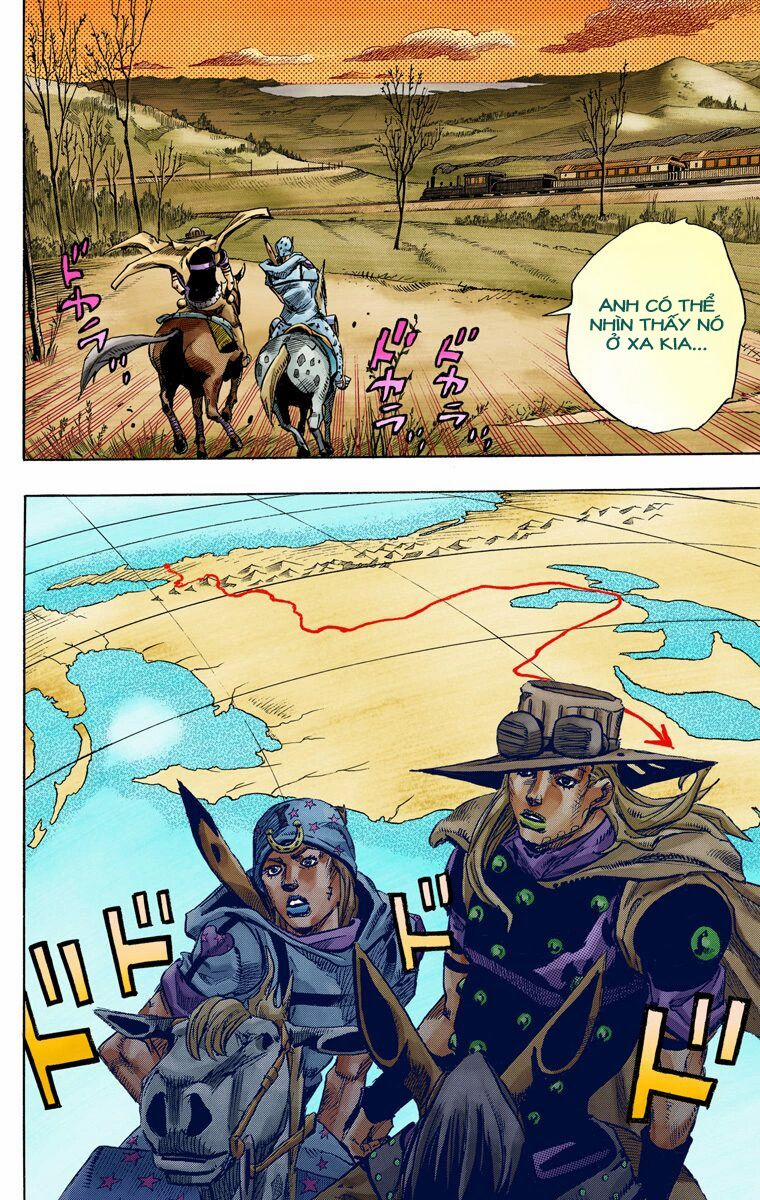 manhwax10.com - Truyện Manhwa Cuộc Phiêu Lưu Bí Ẩn Phần 7: Steel Ball Run Chương 77 Trang 10