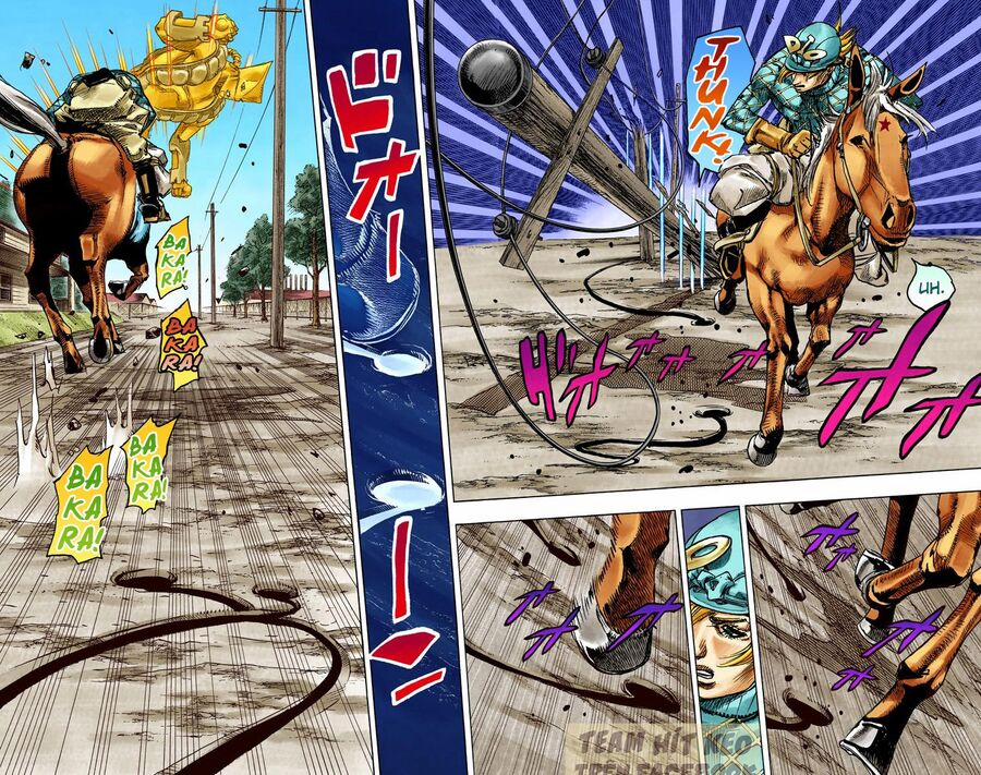 manhwax10.com - Truyện Manhwa Cuộc Phiêu Lưu Bí Ẩn Phần 7: Steel Ball Run Chương 91 Trang 17