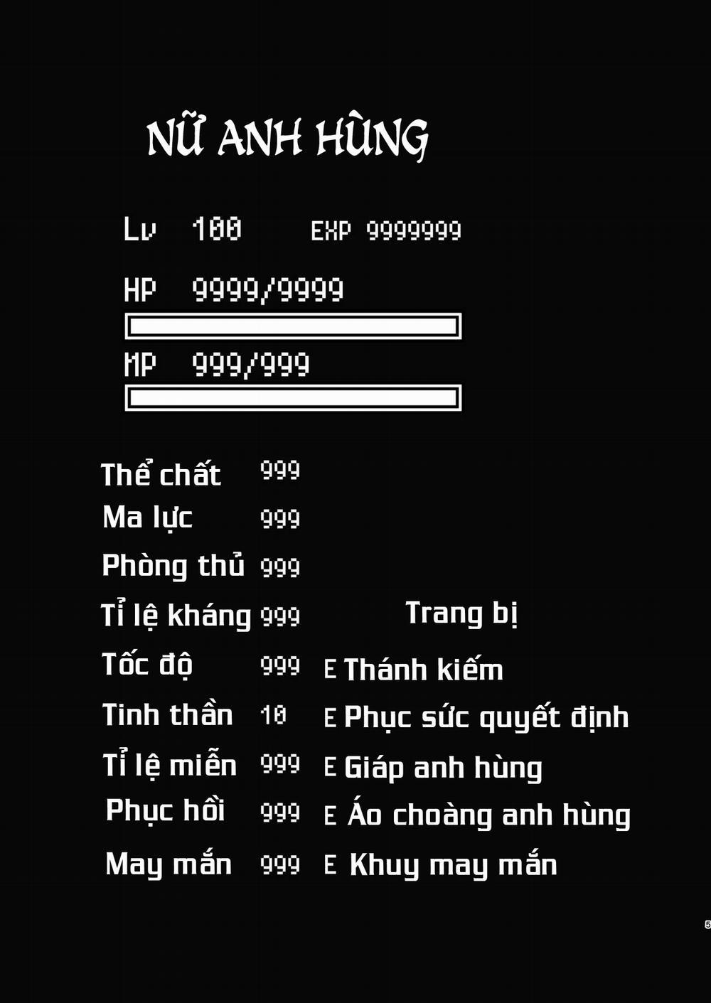 Cuộc Phiêu Lưu của Nữ Anh Hùng, kết thúc! Chương Oneshot Trang 3