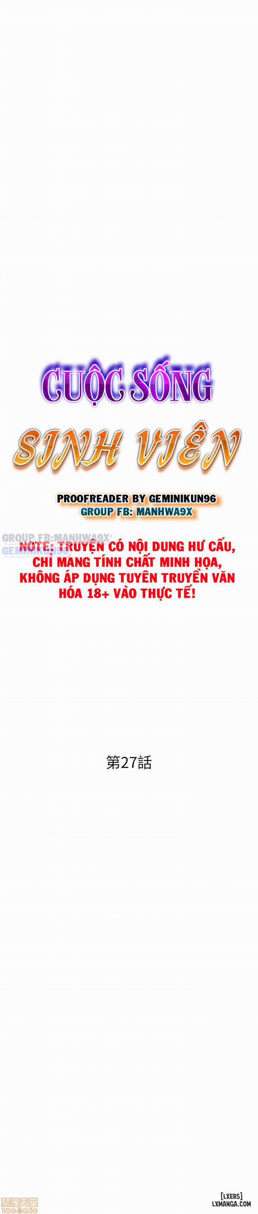 manhwax10.com - Truyện Manhwa Cuộc Sống Sinh Viên Chương 27 Trang 6