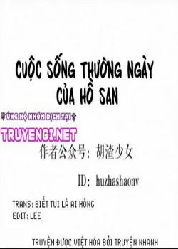 Cuộc Sống Thường Ngày Của Hồ San