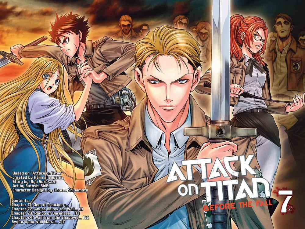 manhwax10.com - Truyện Manhwa Đại Chiến Titan – Before The Fall Chương 21 7 Trang 4