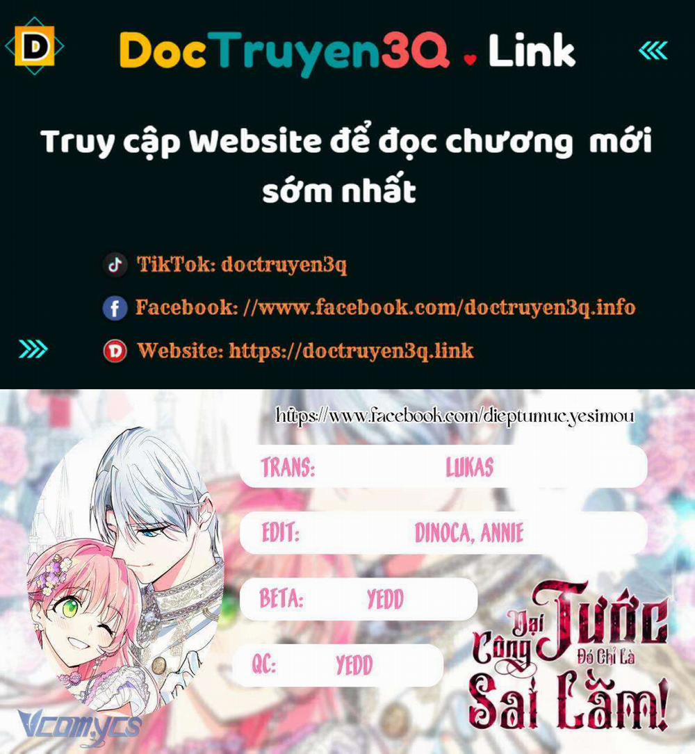 manhwax10.com - Truyện Manhwa Đại Công Tước, Đó Chỉ Là Sai Lầm! Chương 39 Trang 1