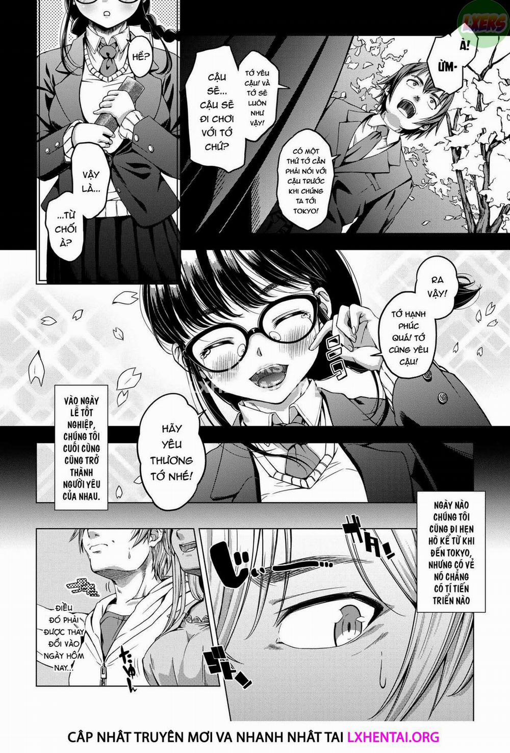 manhwax10.com - Truyện Manhwa Daigaku Shingaku de Issho ni Joukyou Shita Kanojo ga Netorare Ochita Ato Chương 5 0 END Trang 4