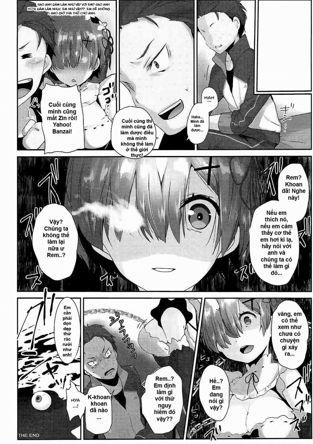 manhwax10.com - Truyện Manhwa Đánh thức dục vọng của Rem-Rin! (Re:Zero kara Hajimeru Isekai Seikatsu) Chương Oneshot Trang 18