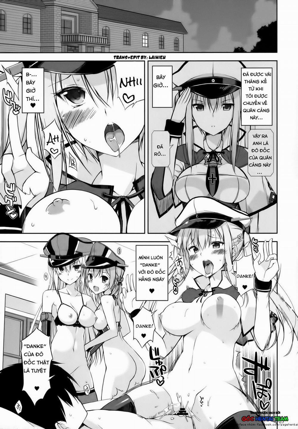 manhwax10.com - Truyện Manhwa DANKE+SCHON (Kantai Collection) Chương Oneshot Trang 5