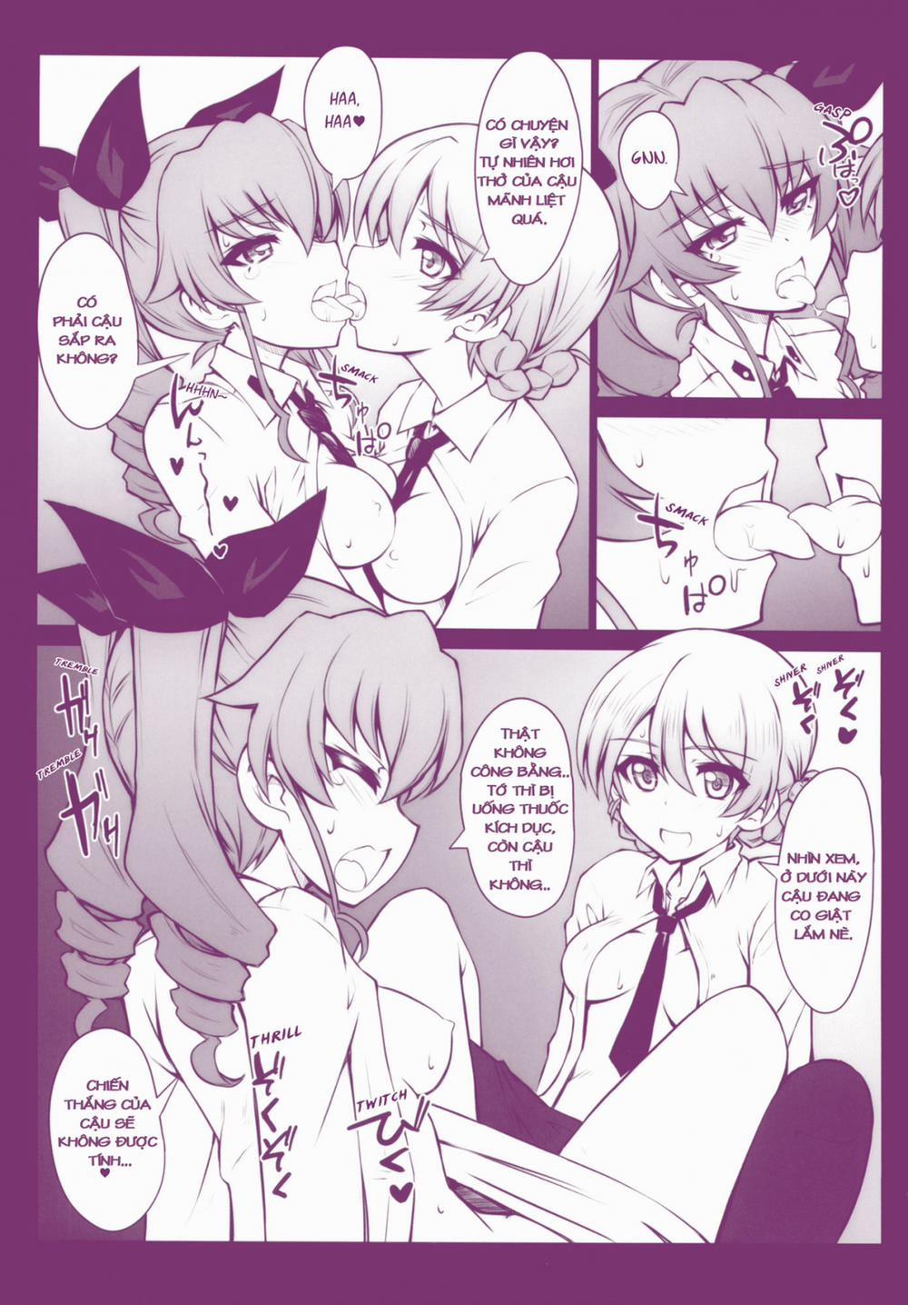 manhwax10.com - Truyện Manhwa Darchovy (Girls Und Panzer) Chương Oneshot Trang 12