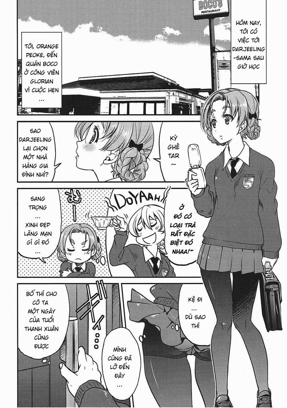 manhwax10.com - Truyện Manhwa Darjeeling-sama No Drink Bar (Girls und Panzer) Chương Oneshot Trang 3