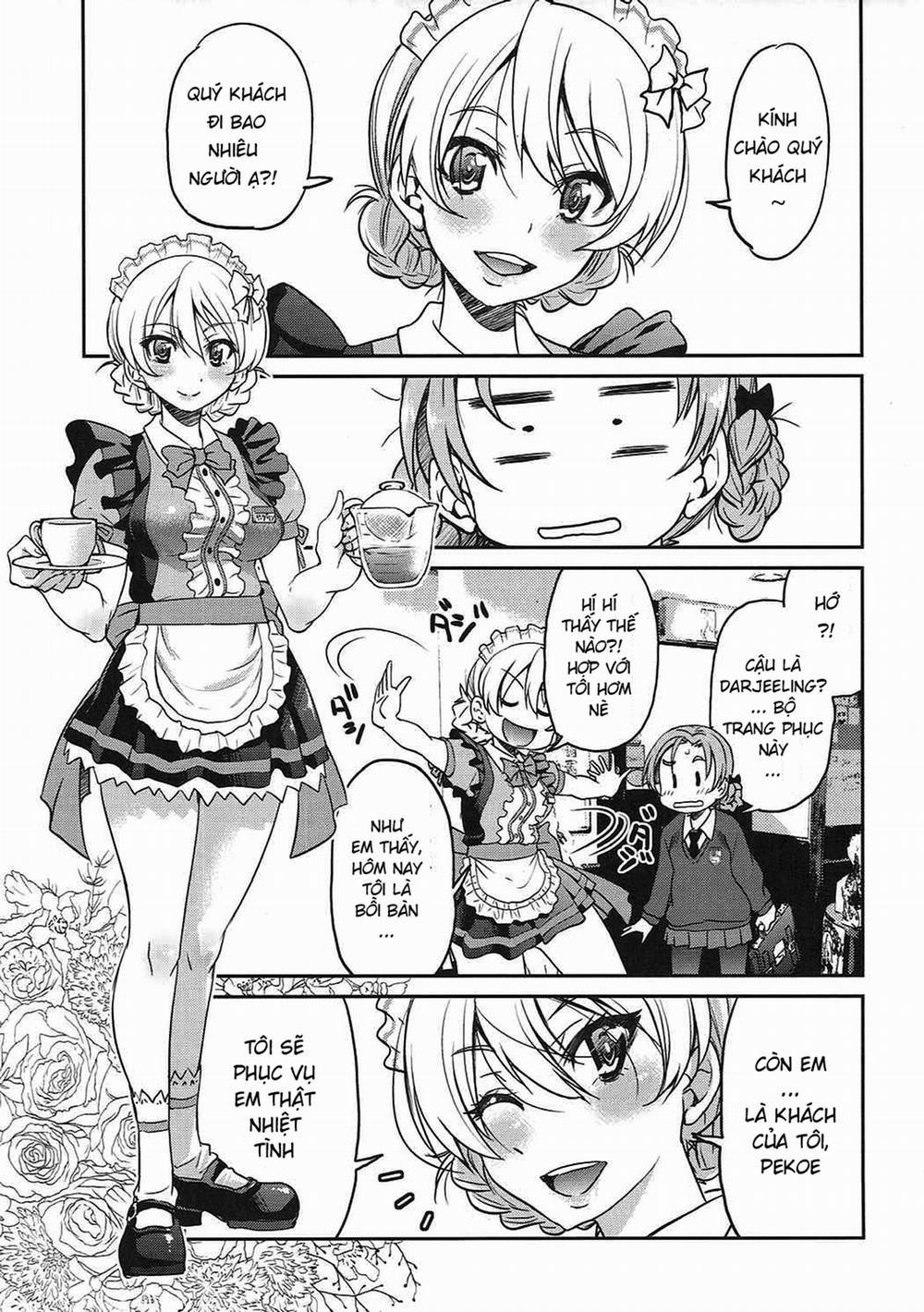 manhwax10.com - Truyện Manhwa Darjeeling-sama No Drink Bar (Girls und Panzer) Chương Oneshot Trang 4