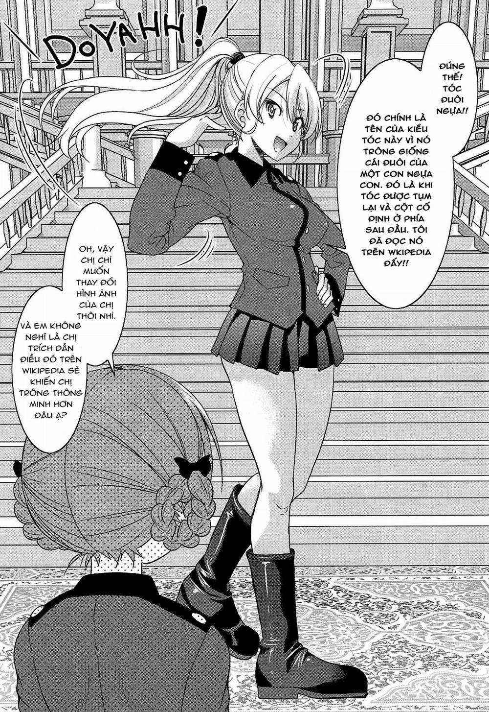 manhwax10.com - Truyện Manhwa Darjeeling-sama no Ponytail (Girls und Panzer) Chương Oneshot Trang 5