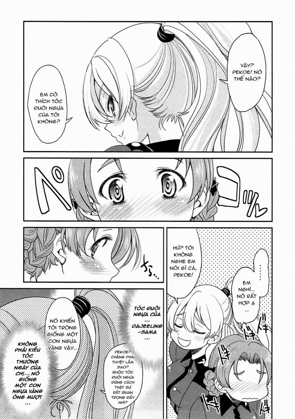 manhwax10.com - Truyện Manhwa Darjeeling-sama no Ponytail (Girls und Panzer) Chương Oneshot Trang 6