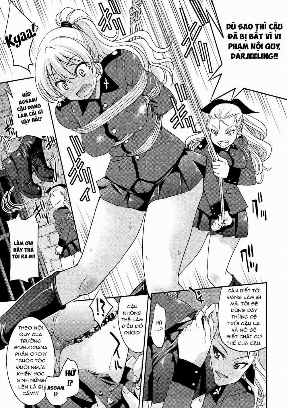 manhwax10.com - Truyện Manhwa Darjeeling-sama no Ponytail (Girls und Panzer) Chương Oneshot Trang 10