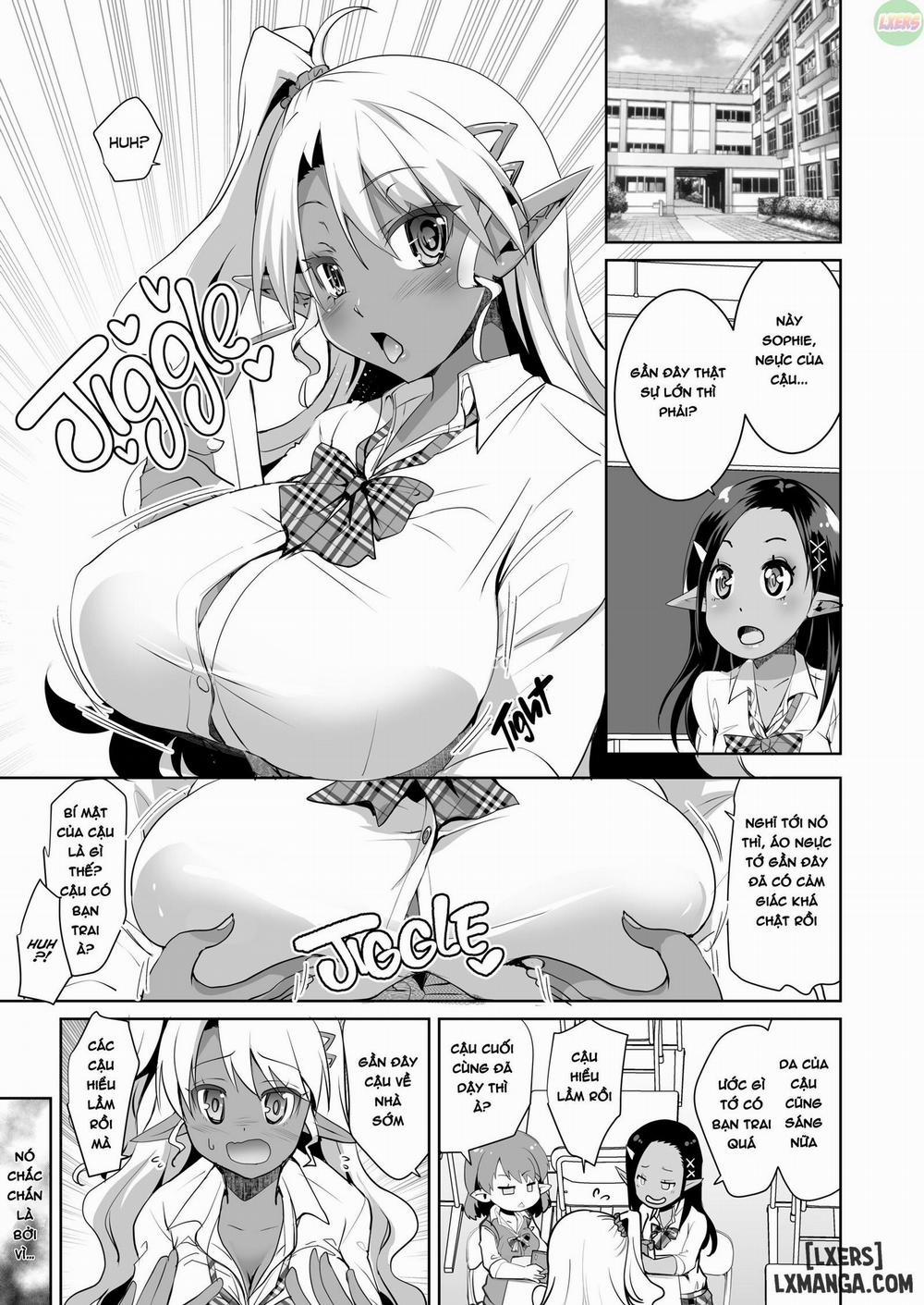 manhwax10.com - Truyện Manhwa Dark Elf Schoolgirl Raises Tentacles Chương Oneshot Trang 6