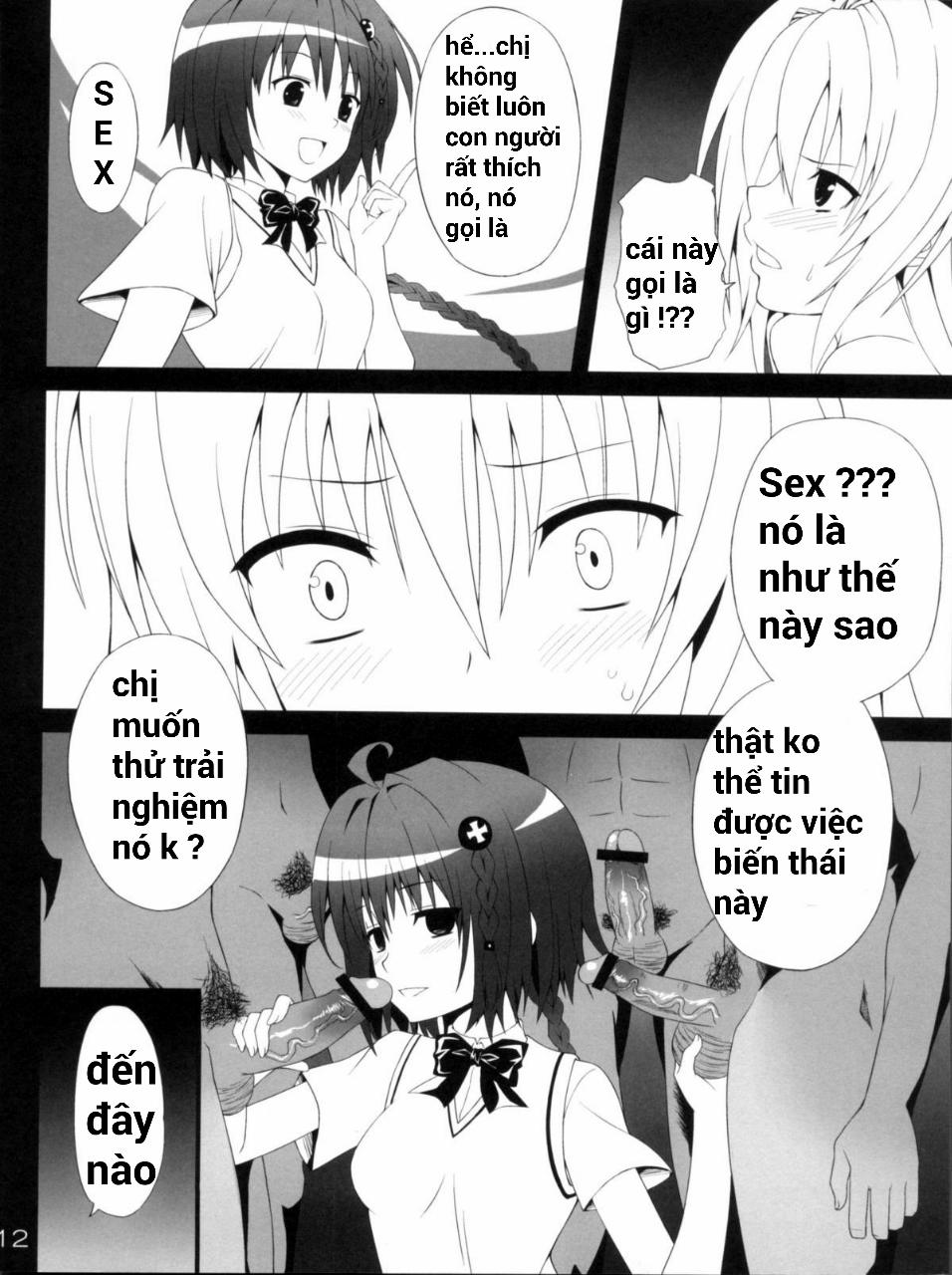 manhwax10.com - Truyện Manhwa Darkness Illusion (To Love-Ru) Chương Oneshot Trang 12