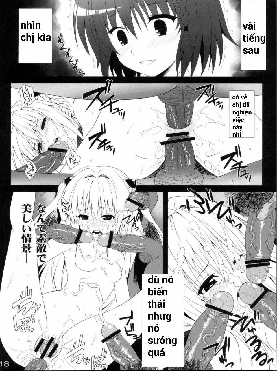 manhwax10.com - Truyện Manhwa Darkness Illusion (To Love-Ru) Chương Oneshot Trang 18