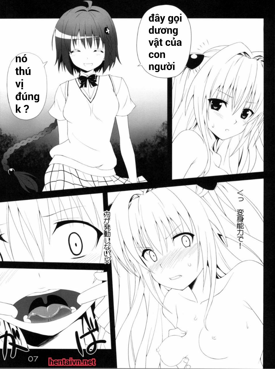 manhwax10.com - Truyện Manhwa Darkness Illusion (To Love-Ru) Chương Oneshot Trang 7