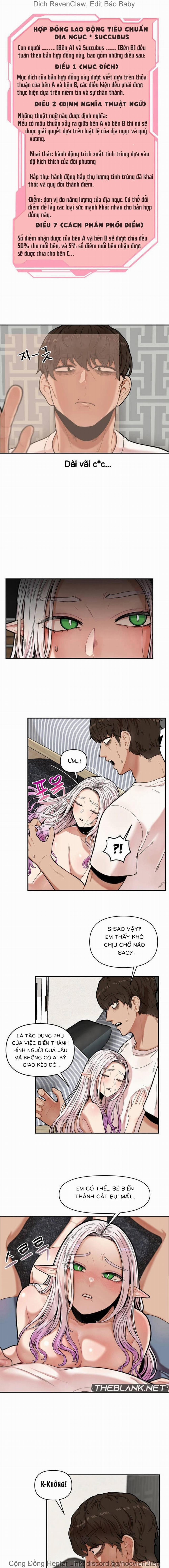 manhwax10.com - Truyện Manhwa Đáy xã hội may mắn và em succubus múp rụp! Chương 2 Trang 2