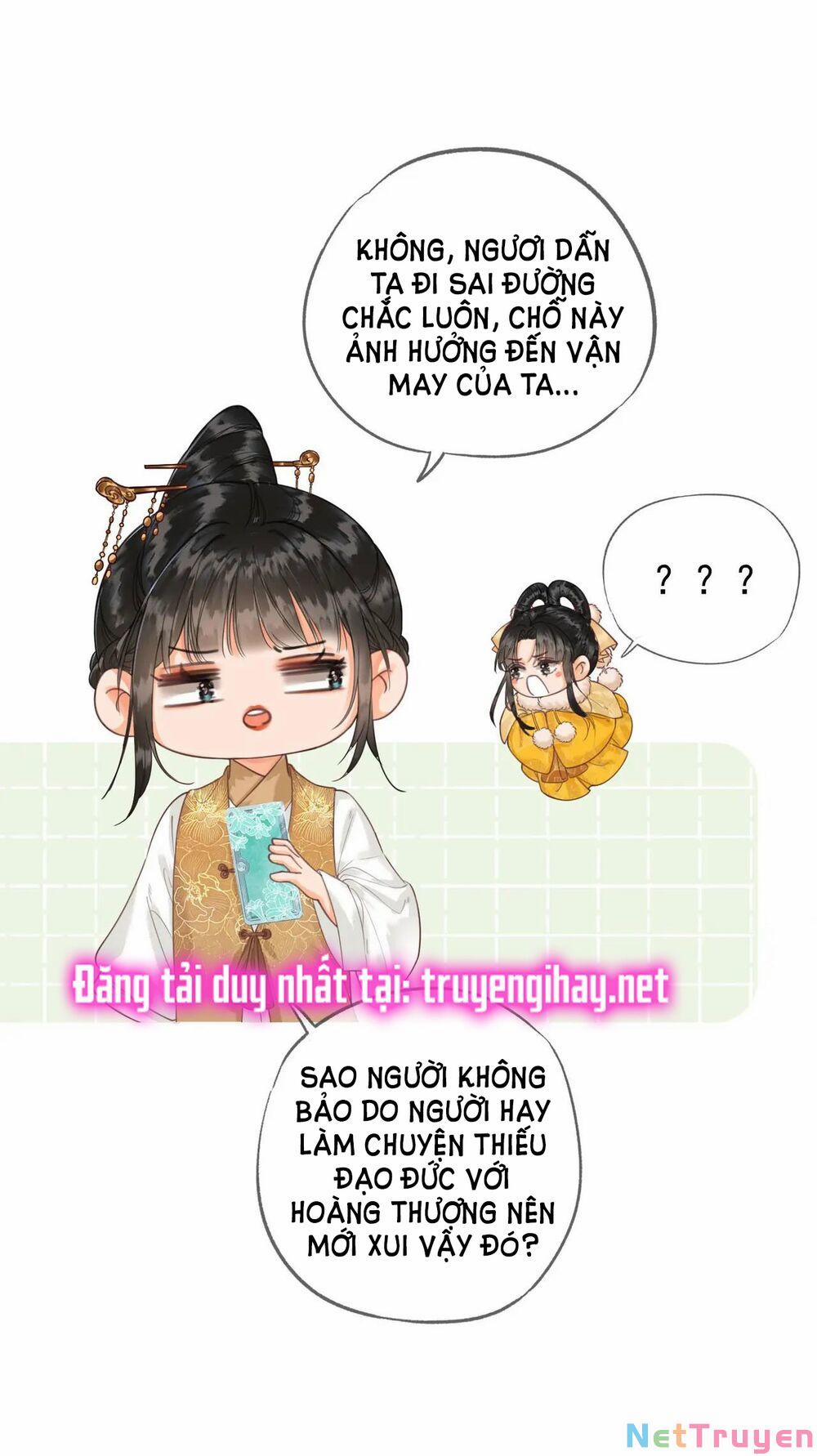 manhwax10.com - Truyện Manhwa Để Ta Làm Ánh Trăng Đen Của Hôn Quân Chương 6 2 Trang 12