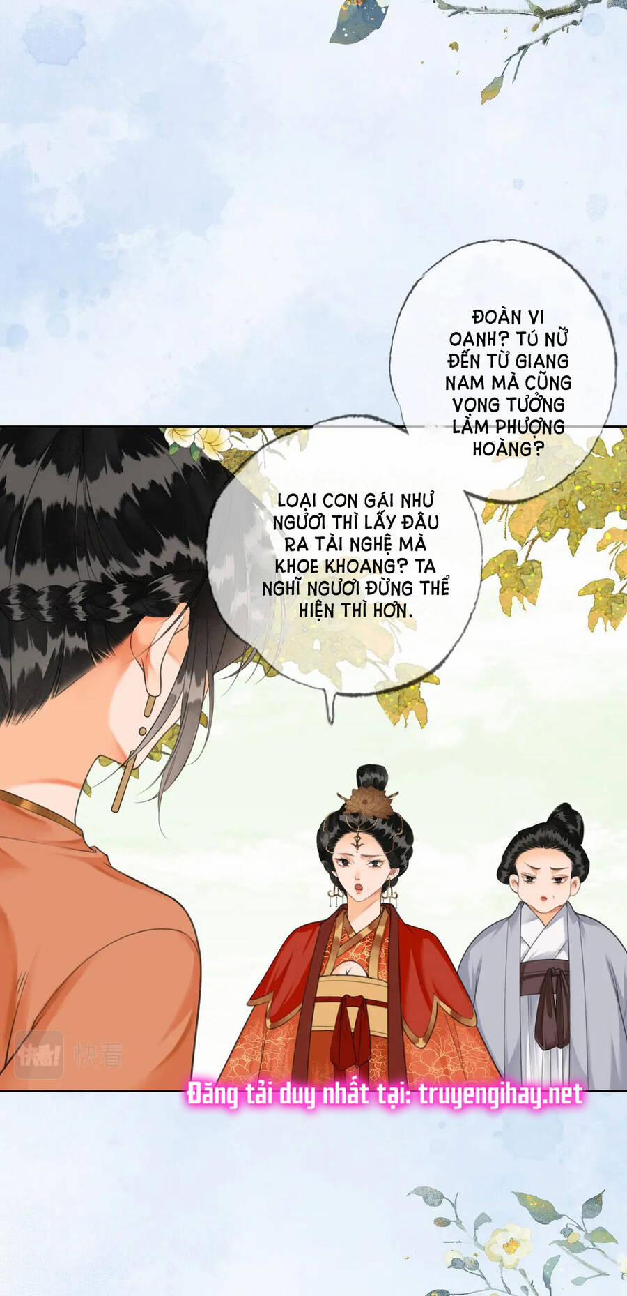 manhwax10.com - Truyện Manhwa Để Ta Làm Ánh Trăng Đen Của Hôn Quân Chương 8 1 Trang 3