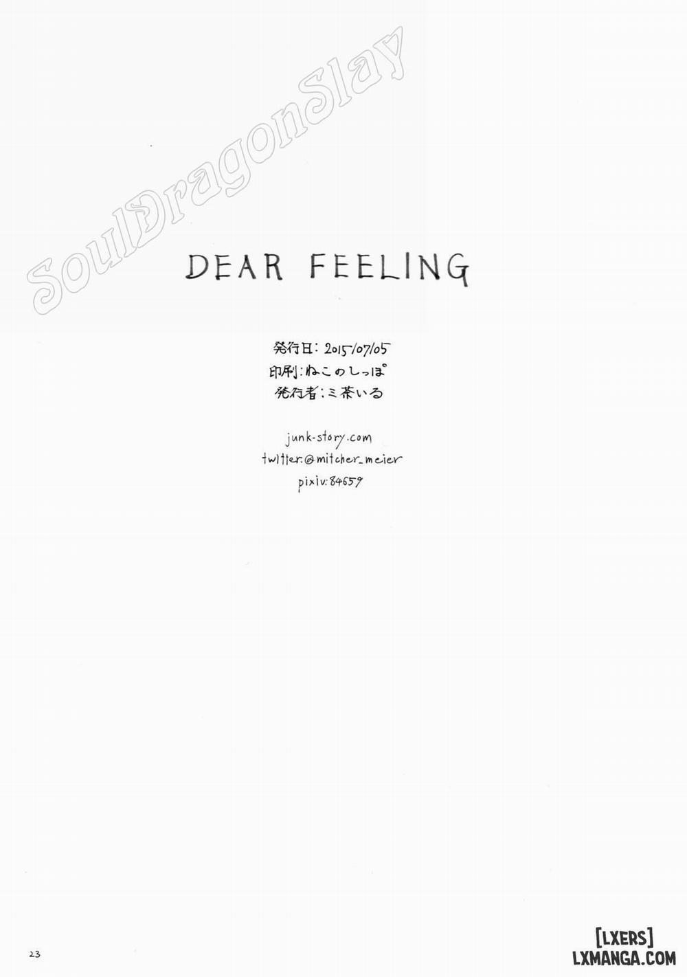 manhwax10.com - Truyện Manhwa Dear Feeling Chương Oneshot Trang 25